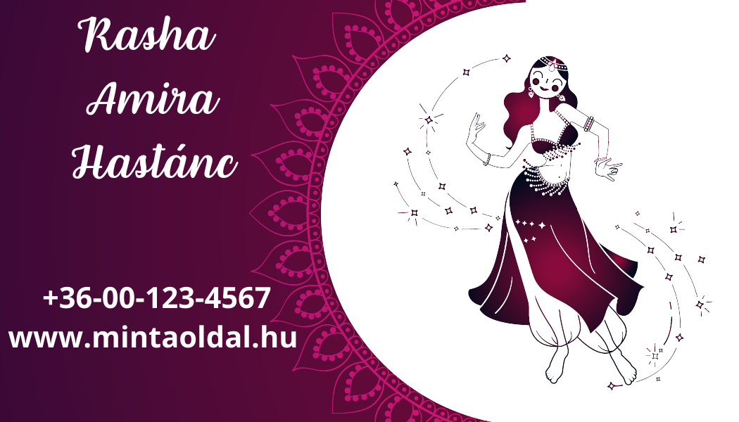 Rasha Amira hastánc (1)
